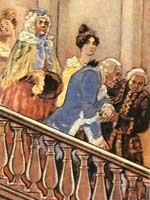 Иллюстрация к произведению Грибоедова "Горе от ума"