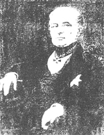 В.А. Ушаков, литератор. Неизвестный художник, 1835